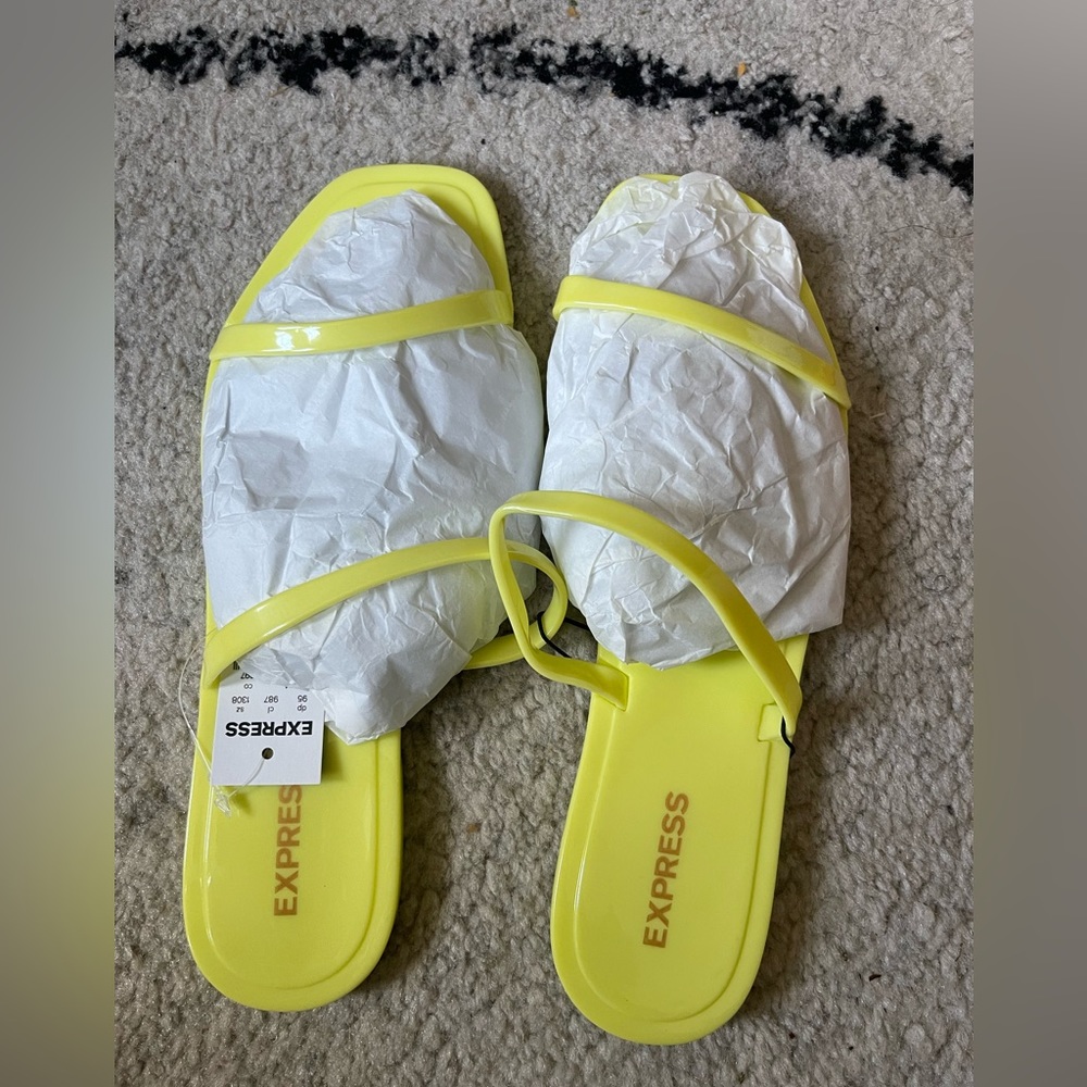 Brand NEW Express jelly sandals